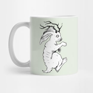 Ghost Jackalope Mug